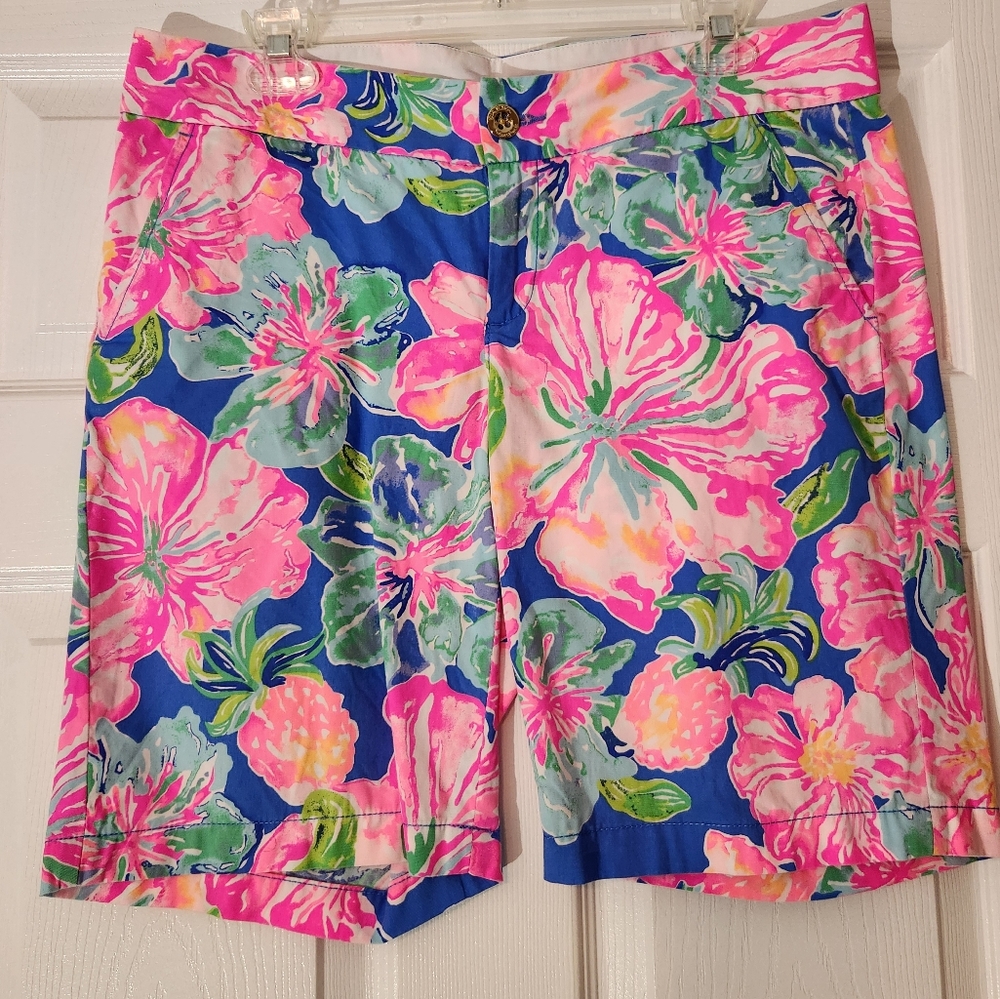 Lilly Pulitzer Chipper shorts sz 8